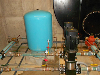 pumphouse system installed and operated by Iron Mountain Water Services, Jackson, NH